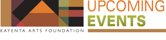 Kayenta Art Foundation's upcoming events