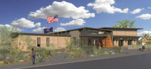 Rendering of New Ivins City Hall