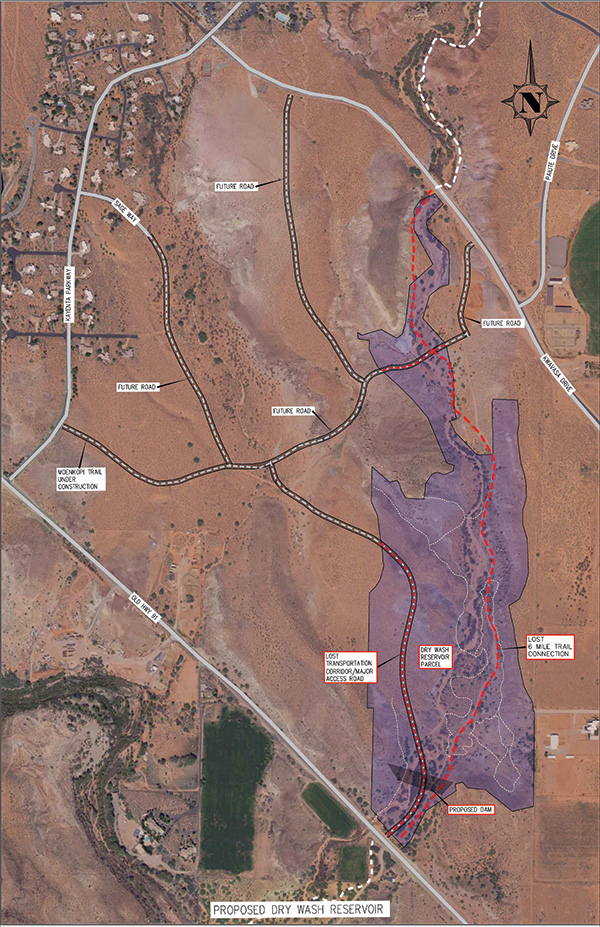 Proposed Dry Wash Reservoir