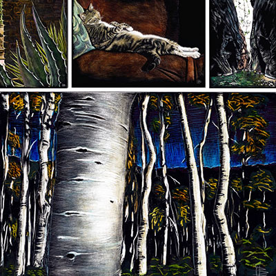 Discover the Joy of Scratchboard Art