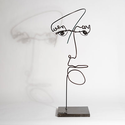2-Day Workshop: Portraits In Wire Sculpture