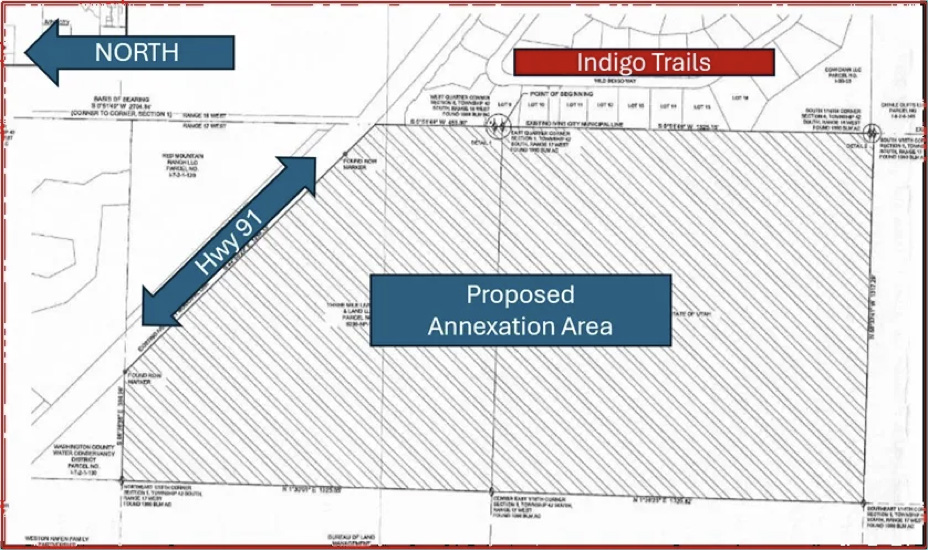 Anasazi Commons Map