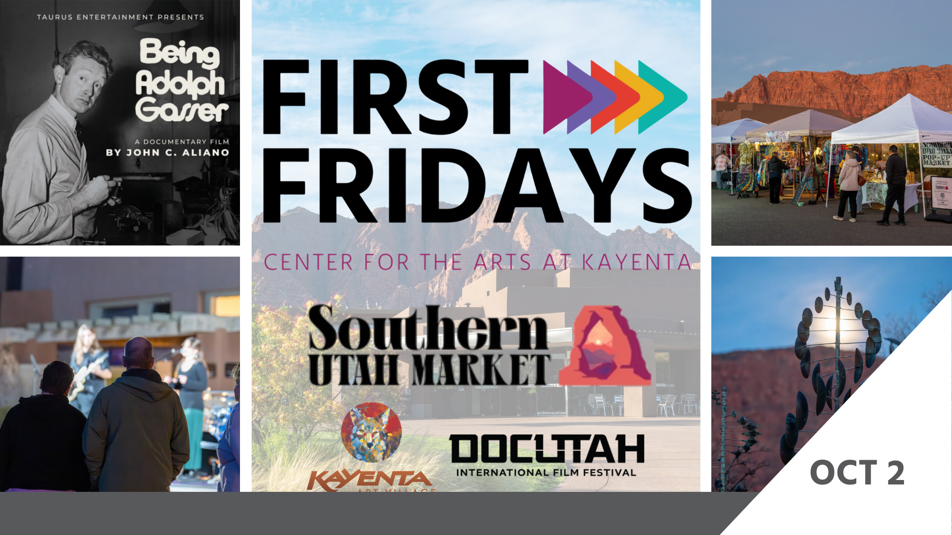 Firts Fridays at the Center for the Arts in Kayenta