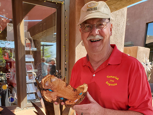Gray regularly supports DPI at the Kayenta Art Festival