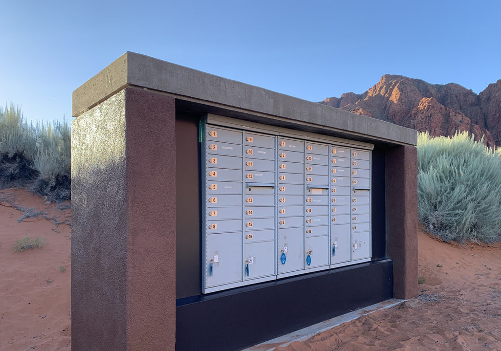 New Shonto Point Mailboxes