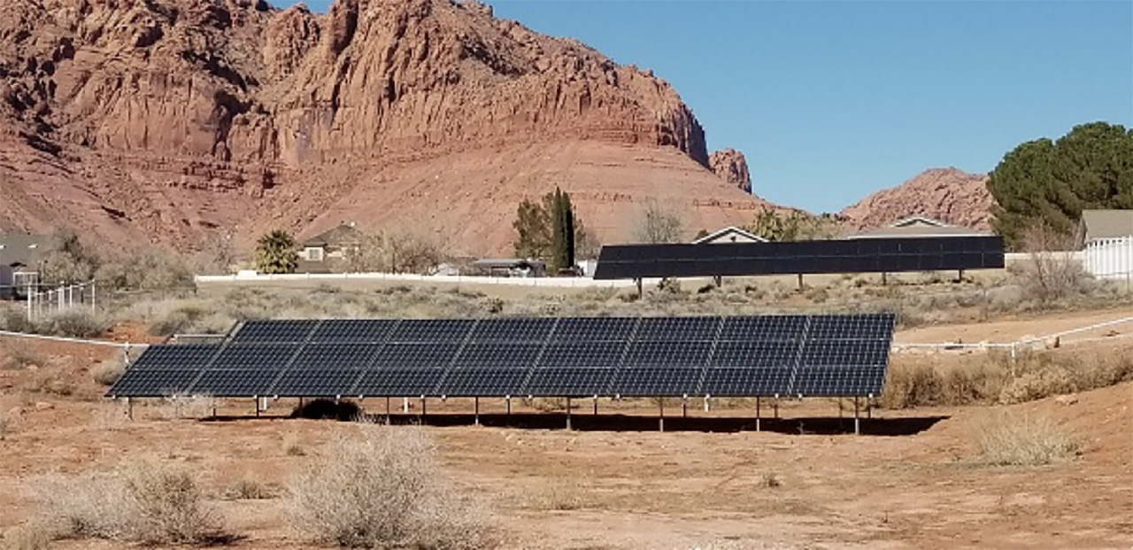 Ground mounted solar