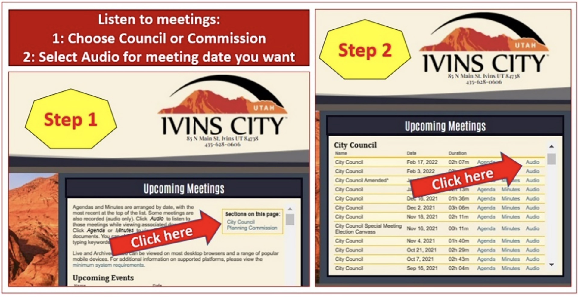 Ivins City Council Update image