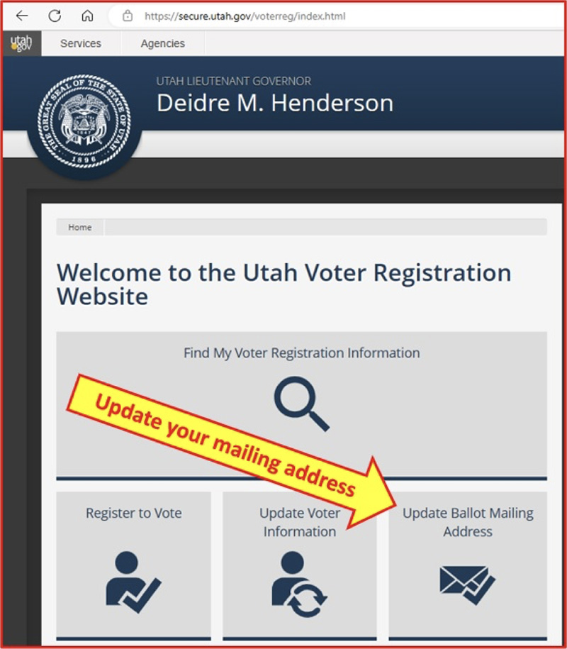 Update your mailing address if you are out of town this summer to receive your ballot