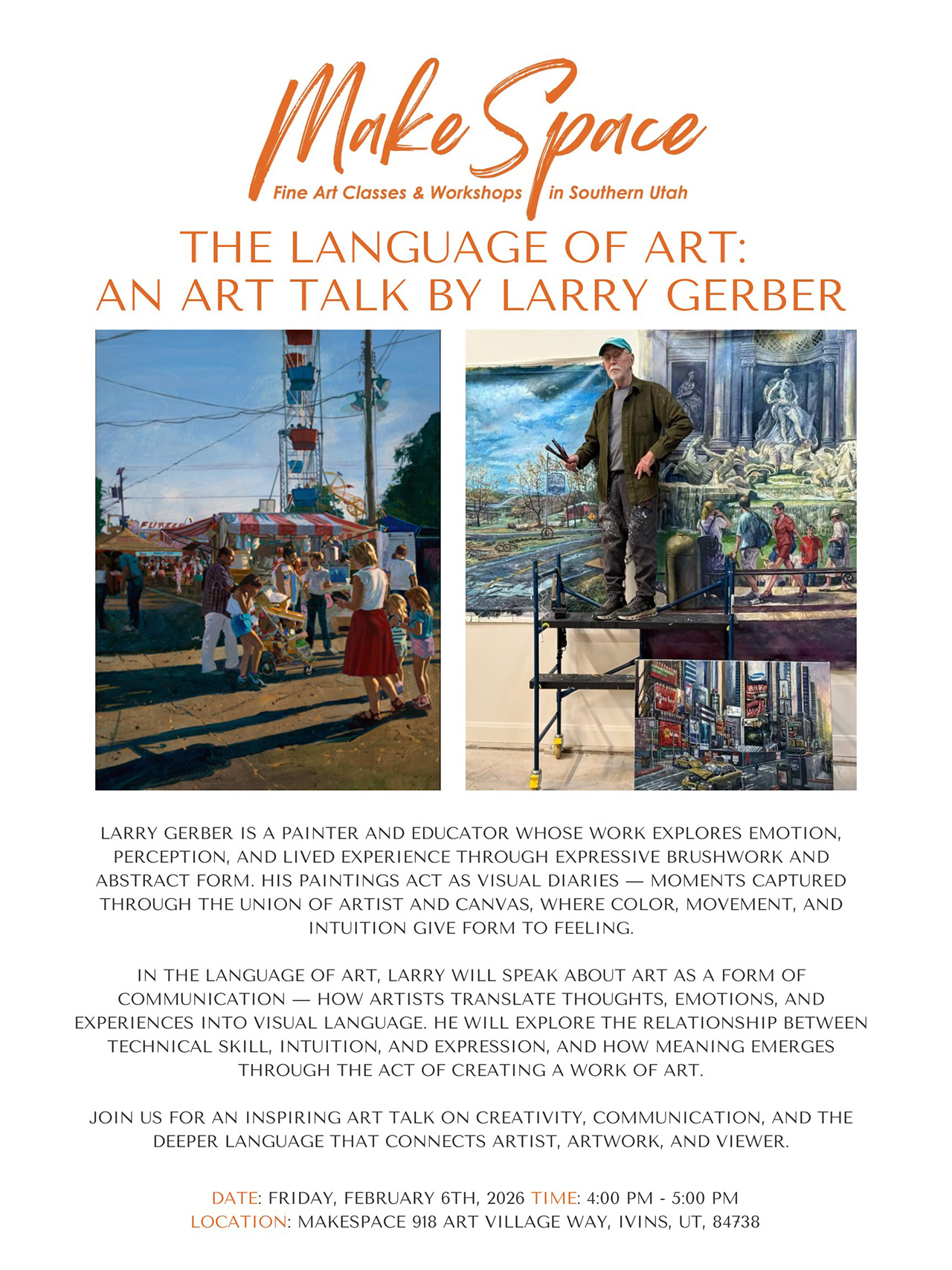 Art Talk by Larry Gerber