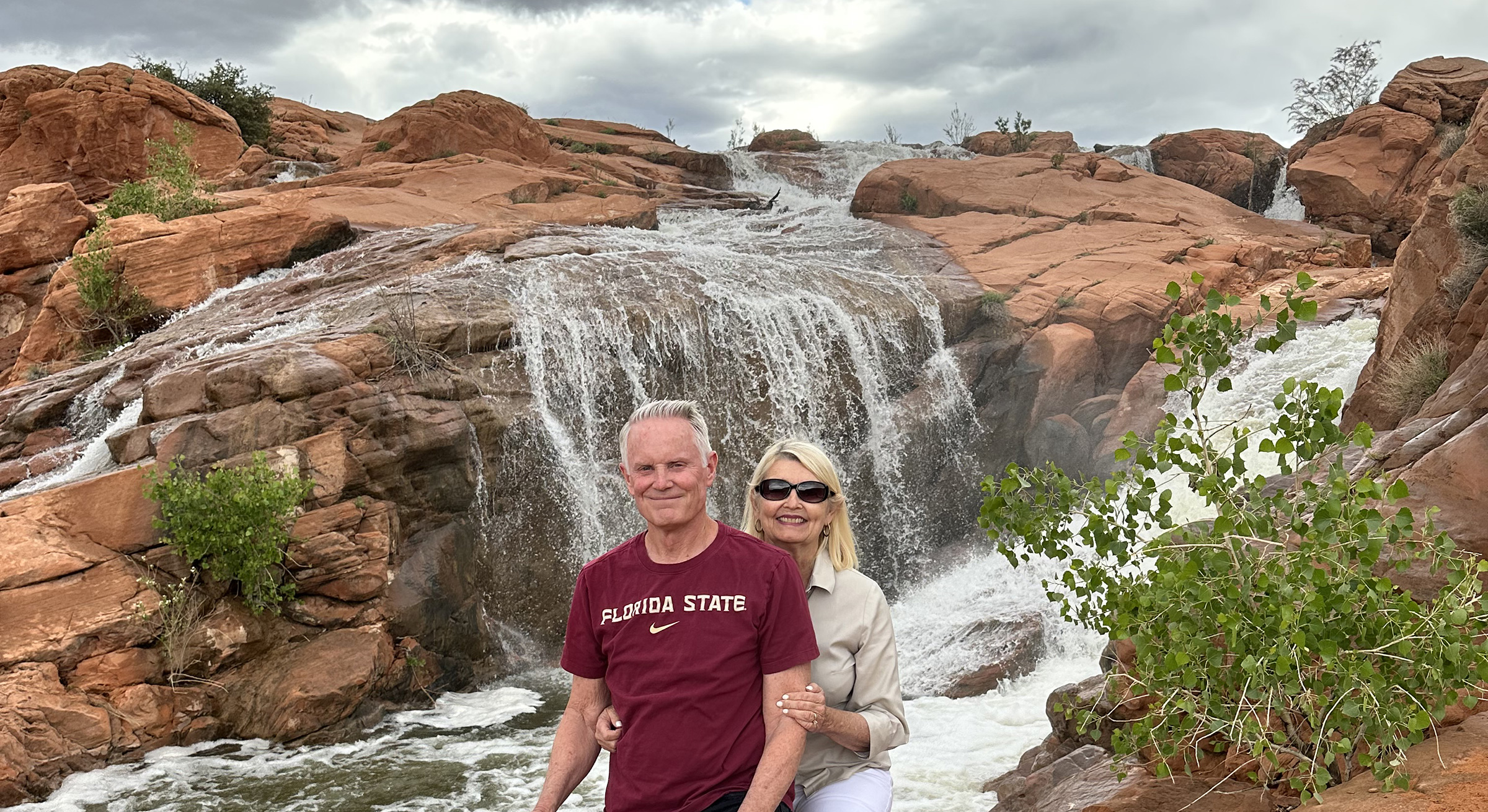 At Gunlock Falls