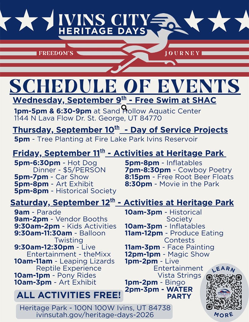 Ivins Heritage Days